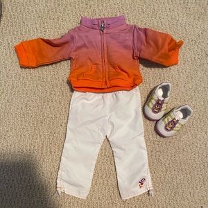 RETIRED mckenna warm up outfit american girl